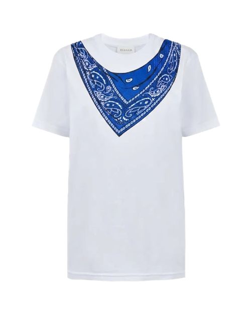T-SHIRT BANDANA strass bluette P.a.r.o.s.h. | D110044883 FANT BLUETTE